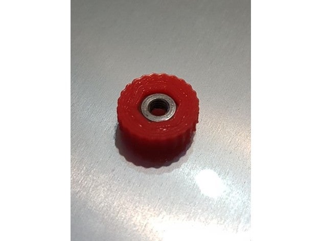 thumbwheel m3 parts 3D print model - Mito3D