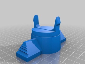 Verschlussstopfen abnehmbare westfalia automotive 3d print model - Mito3D