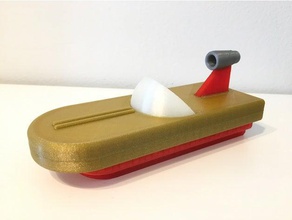 bobsled de inverno brinquedo brinquedos & games bobsleigh landspeeder star wars 3d print model - Mito3D