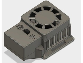la temperatura del dispositivo de aumento los gadgets refrigeración calefacción peltier correa ponible muñeca 3d print model - Mito3D