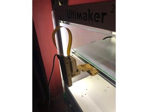 raspberry pi zero w + cam bed mount ultimaker 2 3d printing 3d print model - Mito3D