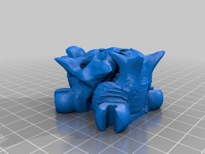 gankra body skullbot toys & games 3d print model - Mito3D