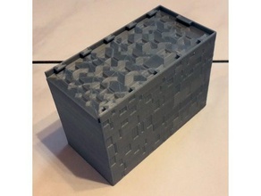 caja de la batería r c vehículos 3d print model - Mito3D