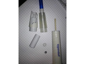 eppendorf pipette front biology laboratory science 3d print model - Mito3D