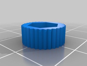 rueda tuerca de la pagode L'impression 3d 3d print model - Mito3D