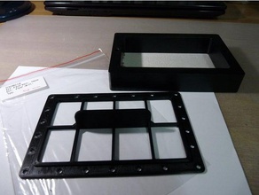 fep punching template wanhao duplicator 7 vat 3d printer accessories 3d print model - Mito3D
