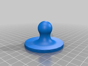 Seepferdchen-Stempel 3d-drucken 3d print model - Mito3D