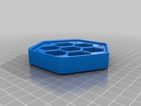 dicebox d20 cutout logo dice 3d print model - Mito3D