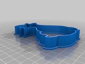 troll cookie cutter kitchen & dining 3d print model - Mito3D