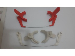 kablolu bağ retraktörü yenileme parçaları ortodontik yedek parça 3d print model - Mito3D