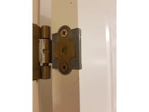 scandinavian door hinge part replacement parts 3d print model - Mito3D