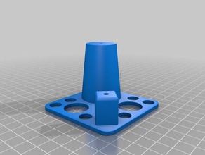 single-thread-spool-Halter overlock Werkzeugmaschinen 3d print model - Mito3D