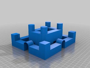 castle 3d printing 3d print model - Mito3D