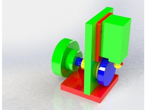 moteur d'air l'ingénierie 3d print model - Mito3D