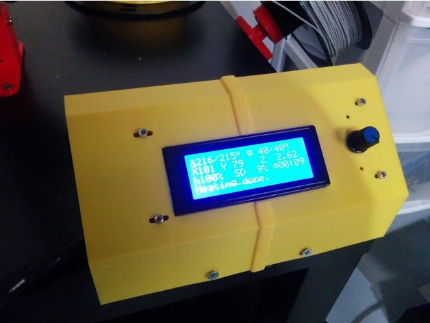 lcd a caso Stampante 3d accessori lcd2004 monte sd-extender tevo tarantola 3D print model - Mito3D