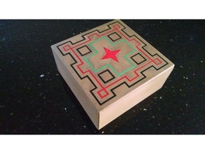 jewelry box inlay cover 3d print model - Mito3D