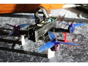 drone ayak diy drones gerçek yarışçı yarış bölüm yedek parça 3d print model - Mito3D