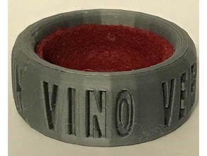 wine drip ring kitchen & dining 3d print model - Mito3D