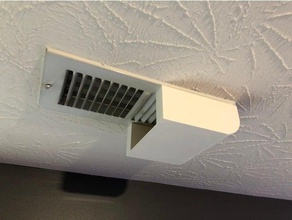 forced air vent deflector household home hvac 3d print model - Mito3D