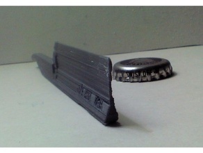 puma 1938 Rasiermesser verdickt Requisiten Klinge razor blade 3d print model - Mito3D