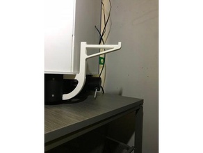 kossel pro spool holder 3d printer parts base filament frame mini roll 3d print model - Mito3D
