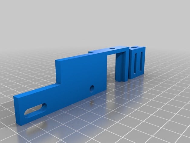 ayarlanabilir z stop yatak Sabitleyicisi 3d yazıcı parçaları otomatik tesviye dur 3D print model - Mito3D