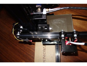 tronxy x1 x-axis stabilizer 3d printer accessories 3d print model - Mito3D