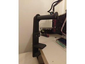 ikea 34cm table spool holder 3d printer accessories 34mm filament mount 3d print model - Mito3D