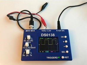 dso138 enclosure electronics oszilloskop 3d print model - Mito3D