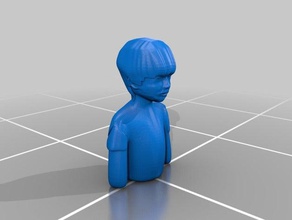 mein junge Menschen Kopf 3d print model - Mito3D