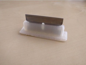 desktop-razor blade holder Teile 3d print model - Mito3D