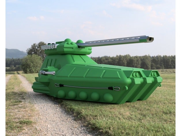 rottweiler grav tank 28mm games 40k imef reaper warhammer wh40k 3D print model - Mito3D