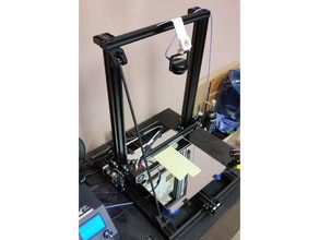 simple z-axis brace cr-10s 3d printer parts 3d print model - Mito3D