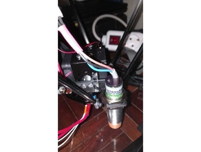 anycubic kossel induktive automatische Niveau-Sonde an Fahrgestell 18mm 3d Drucker Zubehör delta Effektor die Sonde 3d print model - Mito3D
