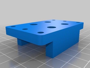 mgn12 mounting block titan 3d printer parts 3d print model - Mito3D