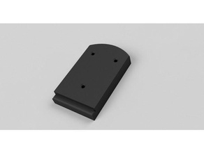 Grundplatte Handy Vorbereitung vw passat automotive 3d print model - Mito3D