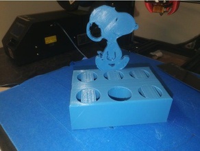 snoopy vape stand hobby peanuts 3d print model - Mito3D