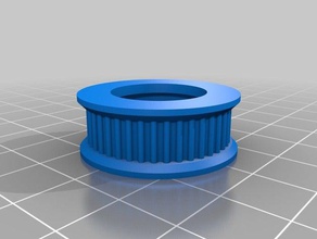 gt2-608 toothed sleeve 3d printing 608 bearing gt2 pulley 3d print model - Mito3D