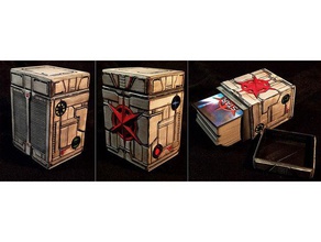 star realms deckbox toy & game accessories 3d print model - Mito3D