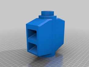 nerf rival apollo muzzle brake mechanical toys 3d print model - Mito3D