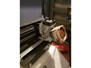 mp mini dual fan shroud 30 40mm 3d printer accessories 3d print model - Mito3D