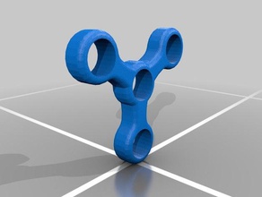 simples fidget giratório sem mancais necessário mecânico de brinquedos brinquedo 3d print model - Mito3D