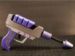 rick morty plasma pistolet faux fusil accessoires de jeu adult swim dessin animé cosplay prop arme générateur portail portalgun sanchez 3d print model - Mito3D