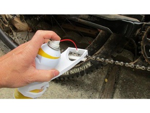 chainsaver aerossol bico de pulverização esporte & ao ar livre bicicleta lubrificante 3d print model - Mito3D