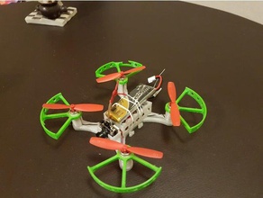 gerçek mini quadcopter r c araçlar 3d print model - Mito3D