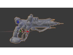 pistola al plasma fallout new vegas oggetti di scena cosplay prop costume la 3d print model - Mito3D