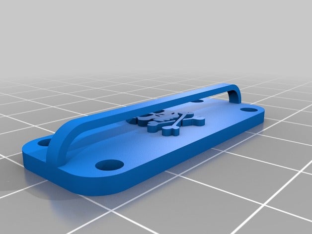 small sunglasses holder accessories 3D print model - Mito3D
