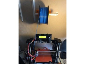 filament Wand montieren 3d Drucker Zubehör 3d print model - Mito3D