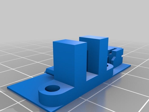 optische end-stop-limit-Schalter-Dreieck-lab 3d-Drucker Teile 3D print model - Mito3D