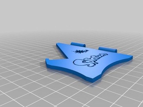 splatoon nintendo commutateur de pliage stand les jeux vidéo 3d print model - Mito3D